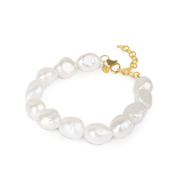 By Biehl Aura armbånd - forgyldt sølv