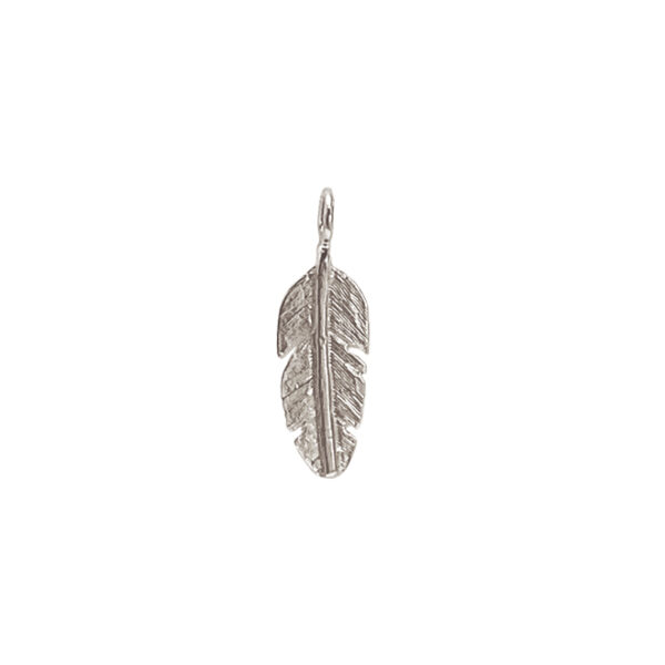 Heiring Feather mini for Bangle ( Kan også fås i rhodineret sølv ) - Image 2