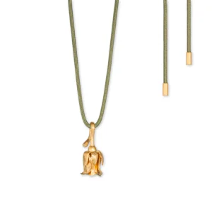 Flora Danica, halssmykke, jewellery, 22K forgyldt,