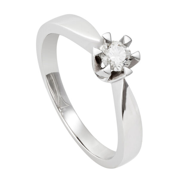 diamant, ring, diamantring, smykke, hvidguld, bryllup, forlovelsesring, vielsesring