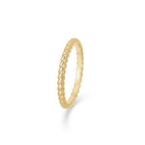 Mads Z Poetry Snoet ring i 14 kt guld