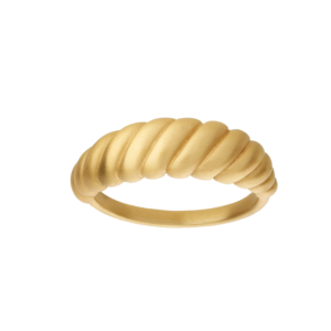 By Biehl Seashell ring forgyldtsølv