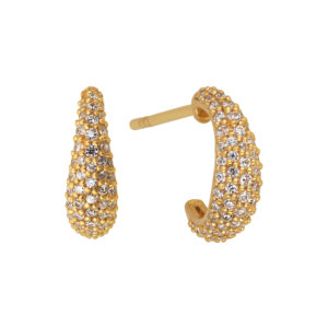 By Biehl - Ocean Flow hoops Sparkle small