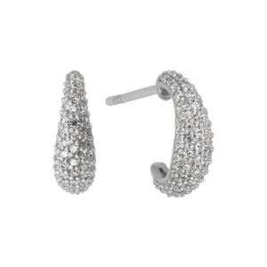 By Biehl - Ocean Flow hoops Sparkle small