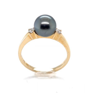 Tahiti perle, ring, perle, Tahiti, gaveidé, til hende, diamater, brillanter