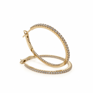 14kt Creol med 0,56ct w/si