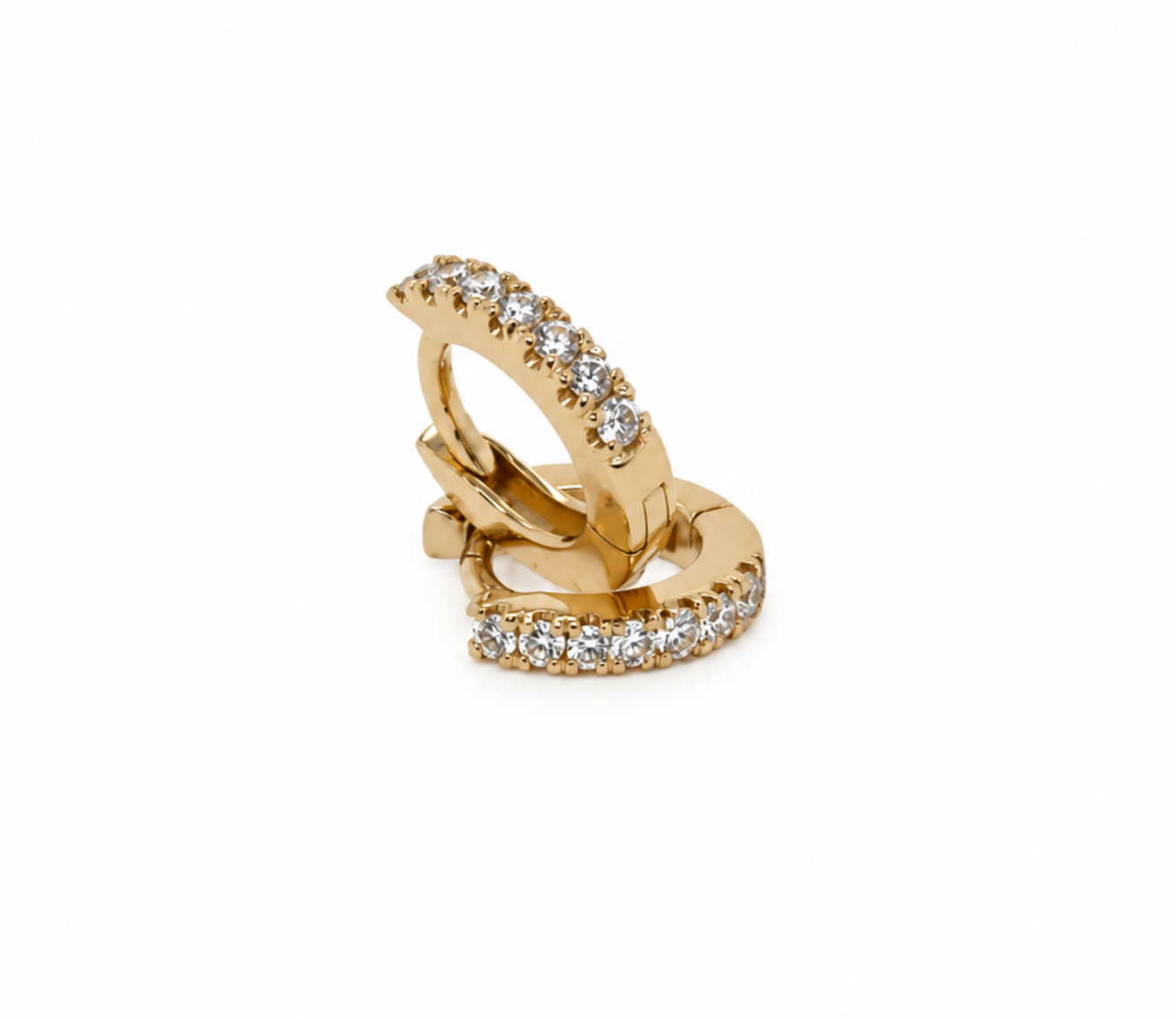 14kt Creol med 0,09ct w/si