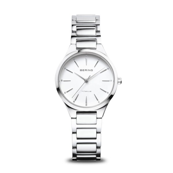 Bering, dameur, titan, safirglas, 10 ATM, ultra slim