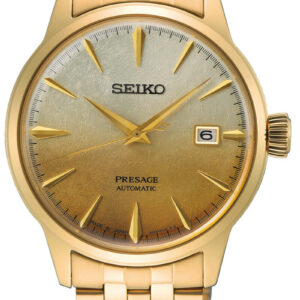 Seiko, herreur, Presage, automatik, guldduble, 5 BAR