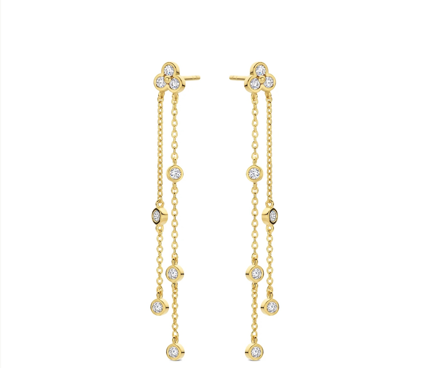 Spirit Icons Alma øreringe forgyldt 4332