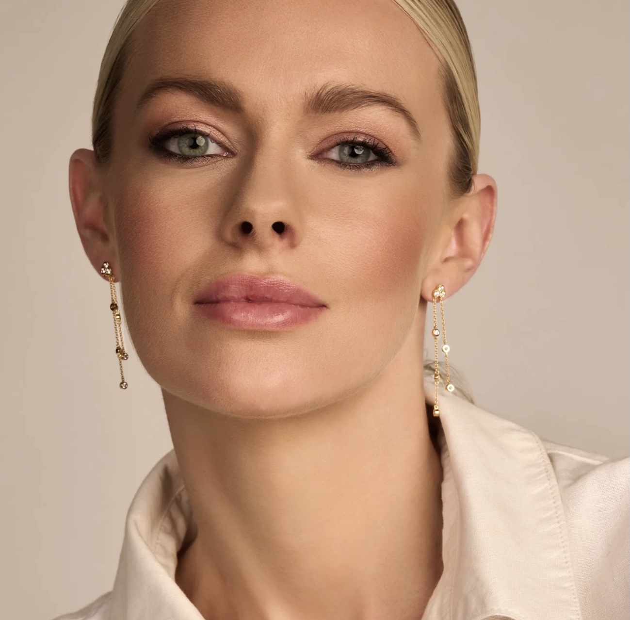 Spirit Icons Alma øreringe forgyldt 4332 - Billede 2