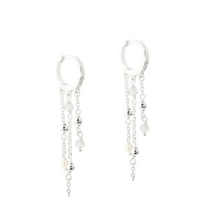 LUNELLA SKY HOOP SILVER