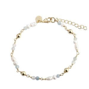 LUNELLA BLUE BRACELET GOLDEN