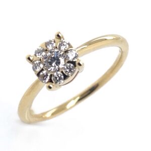 DIAMANT RING MED 0,25 ct