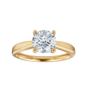 Siersbøl LUXURY 14 kt ring med lab grown diamant