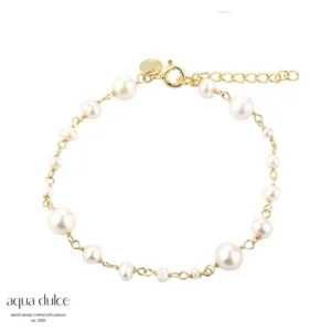 Aqua Dulce Ghita armbånd forgyldt