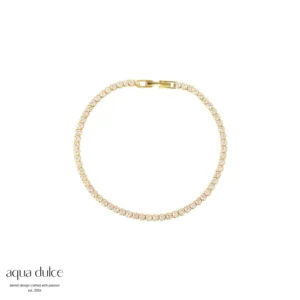 Aqua Dulce tennis medium armbånd 17cm