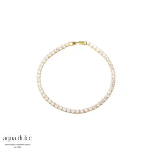 Aqua Dulce tennis large armbånd 17cm