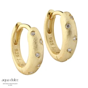 Aqua Dulce dreamlit hoop forgyldt 16 mm