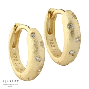 Aqua Dulce dreamlit hoop forgyldt 20mm