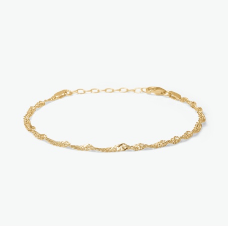 Studio Z Drift armbånd forgyldt