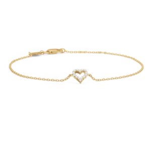 MADS Z TENDER HEART ARMBÅND 14 kt