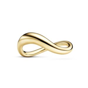 Sif Jakobs Ring Infinito Pianura forgyldt