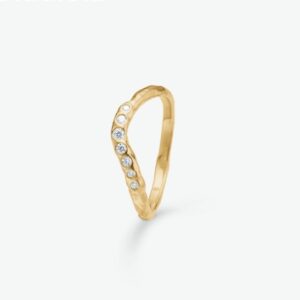 Studio Z Veil ring forgyldt