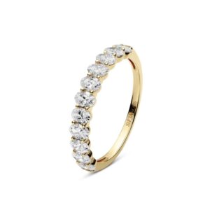 Sif Jakobs 14kt guld grace ovale ALTRO 0.99ct tw/vs lab-grown dia